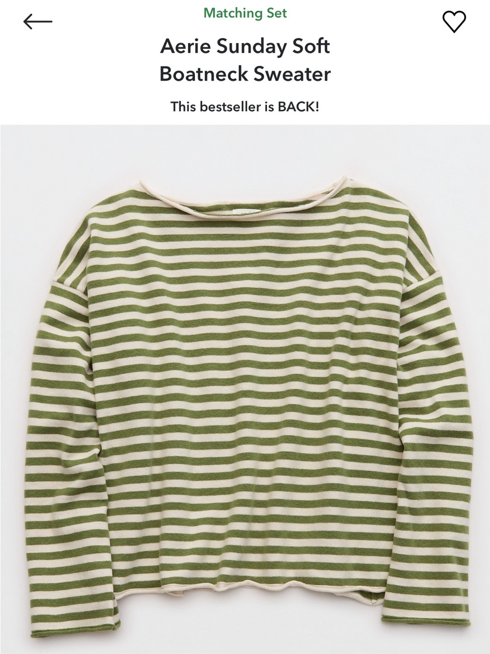 Aerie sweater